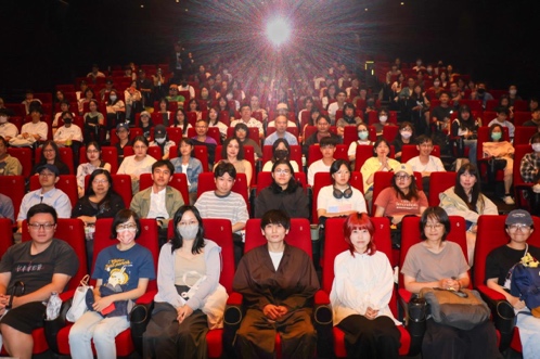 満席の大盛況となった台北での『しびれ』上映